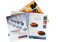 Online printig folder, flyers and brochures
