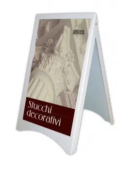 New Display Easel PVC 50x70 cm Double-sided