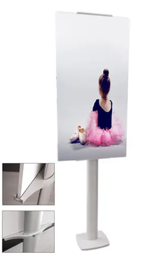 YS Panel 80x200cm Aluminium display ajustable 