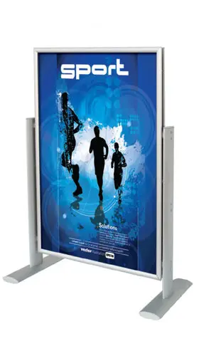 Accadisplay 50x70 cm for click-clack frame
