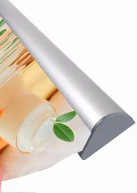 Aluminim Poster holder bar 50 cm