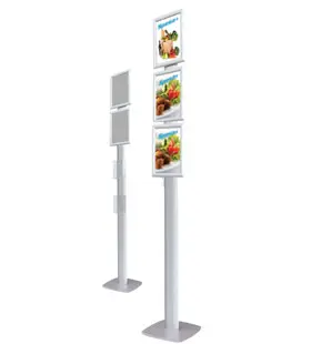 Display Message with 2 vertical A4 frames