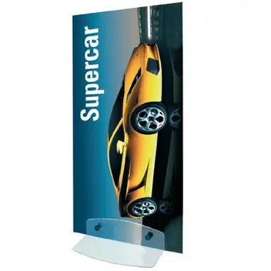 Double-sided Perspex panel 50x150 cm 