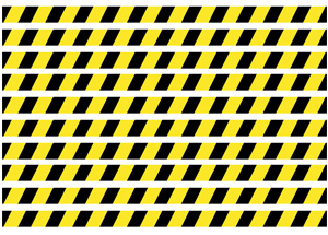 Floor adhesive black strips - kit 10 pz