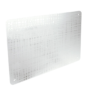 Plexiglass Plate clear "impression"