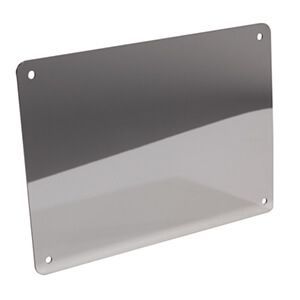 Chromed aluminum Plate