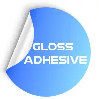 Gloss adhesive PVC