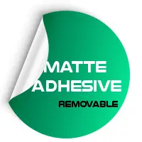 Opaque Removable Adhesive