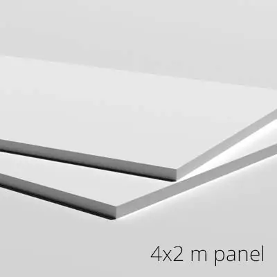 Foamex 10 mm (sheet 4x2m)