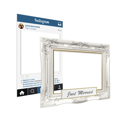 Photo frames for events