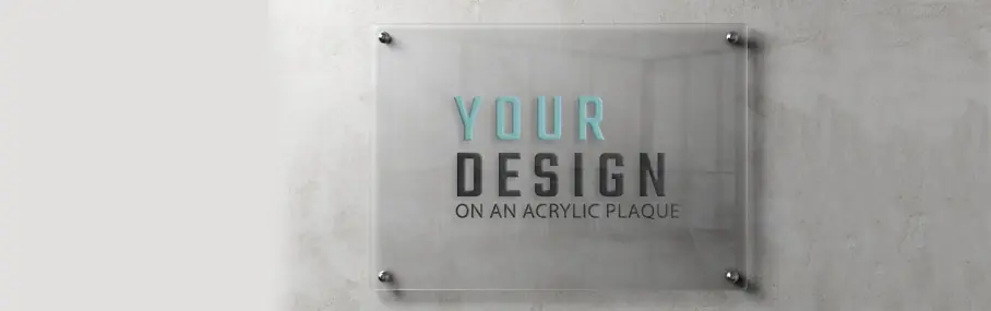 Targhe in plexiglass